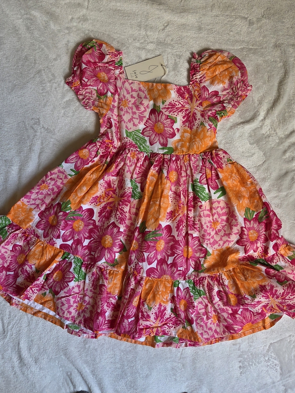 Joie Boutique Summer Princess Floral Ruffle Dress